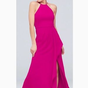David’s Bridal cascading ruffle Dress